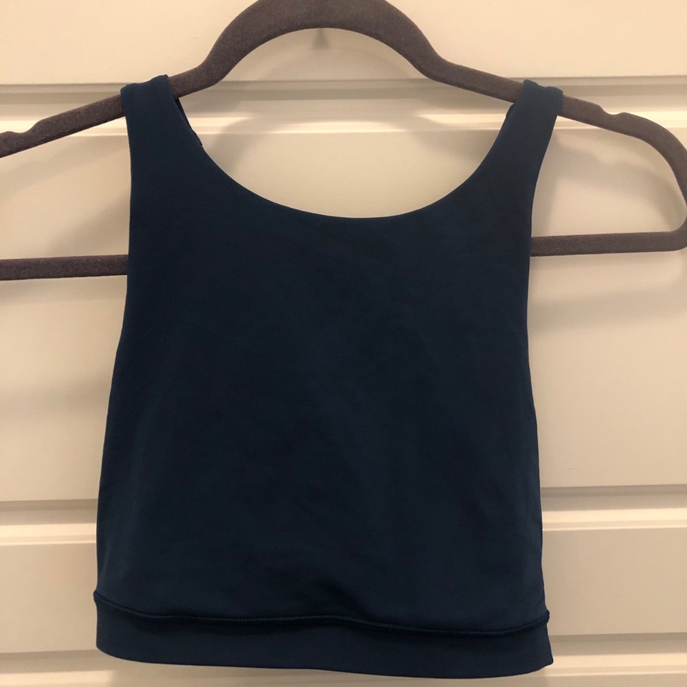 Lululemon Energy Bra High Neck Navy